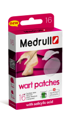 Medrull Wart Patches syylälaastari 16 kpl