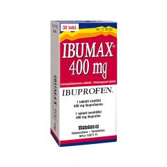 IBUMAX 400 mg tabl, kalvopääll 30 fol