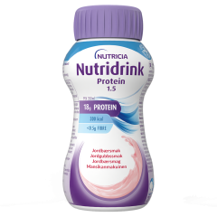 Nutridrink Protein Mansikka 4X200 ml